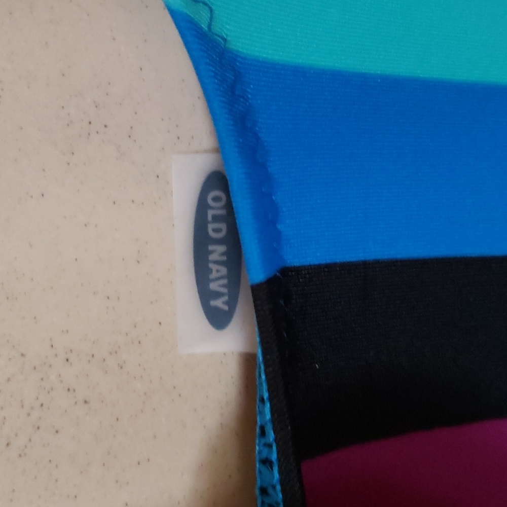 Old Navy Swim Suit 💙💜🖤 - Picture 10 of 11